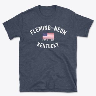 Fleming-neon Kentucky Patriot Basic T-Shirt