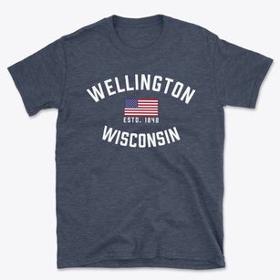 Wellington Wisconsin Patriot Basic T-Shirt