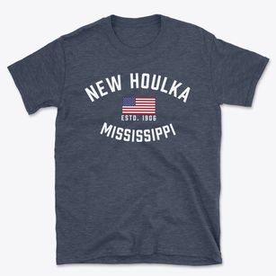 New Houlka Mississippi Patriot Basic T-Shirt