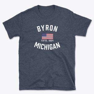 Byron Michigan Patriot Basic T-Shirt