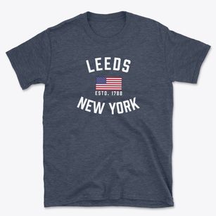 Leeds New York Patriot Basic T-Shirt