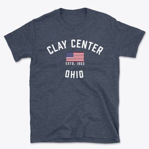 Clay Center Ohio Patriot Basic T-Shirt