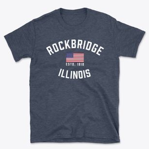 Rockbridge Illinois Patriot Basic T-Shirt