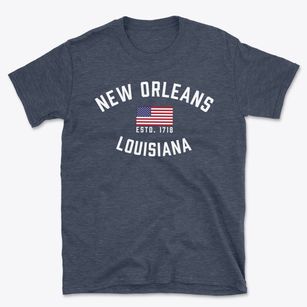 New Orleans Louisiana Patriot Basic T-Shirt