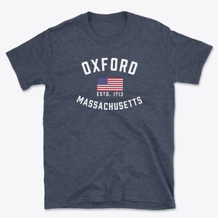 Oxford Massachusetts Patriot Basic T-Shirt
