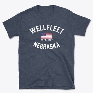 Wellfleet Nebraska Patriot Basic T-Shirt
