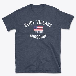 Cliff Village Missouri Patriot Basic T-Shirt