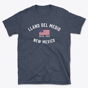 Llano Del Medio New Mexico Patriot Basic T-Shirt
