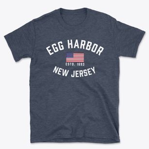 Egg Harbor New Jersey Patriot Basic T-Shirt