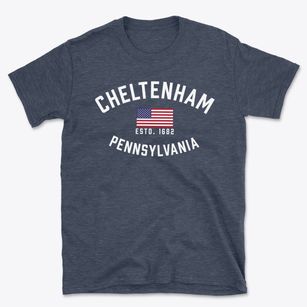 Cheltenham Pennsylvania Patriot Basic T-Shirt