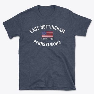 East Nottingham Pennsylvania Patriot Basic T-Shirt