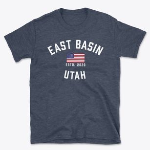 East Basin Utah Patriot Basic T-Shirt