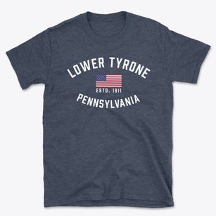 Lower Tyrone Pennsylvania Patriot Basic T-Shirt