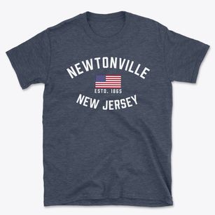 Newtonville New Jersey Patriot Basic T-Shirt