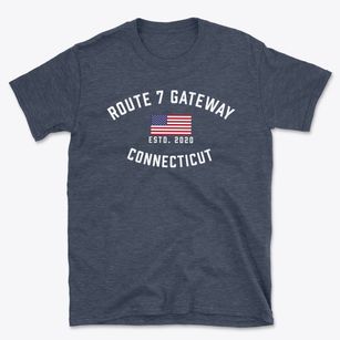 Route 7 Gateway Connecticut Patriot Basic T-Shirt