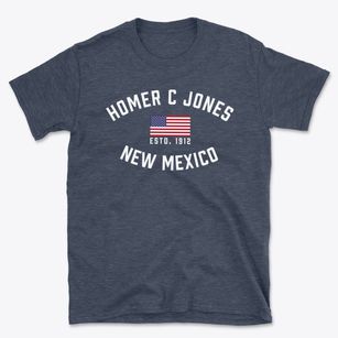 Homer C Jones New Mexico Patriot Basic T-Shirt