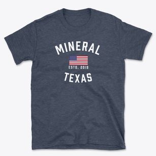 Mineral Texas Patriot Basic T-Shirt