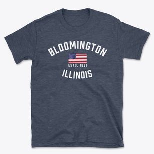 Bloomington Illinois Patriot Basic T-Shirt