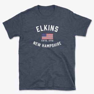 Elkins New Hampshire Patriot Basic T-Shirt