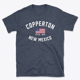 Copperton New Mexico Patriot Basic T-Shirt