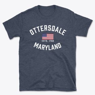 Ottersdale Maryland Patriot Basic T-Shirt