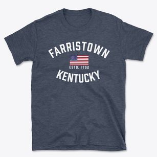 Farristown Kentucky Patriot Basic T-Shirt