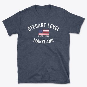 Steuart Level Maryland Patriot Basic T-Shirt