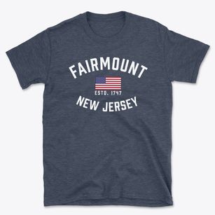 Fairmount New Jersey Patriot Basic T-Shirt