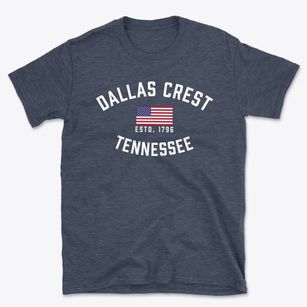 Dallas Crest Tennessee Patriot Basic T-Shirt