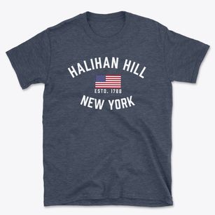 Halihan Hill New York Patriot Basic T-Shirt