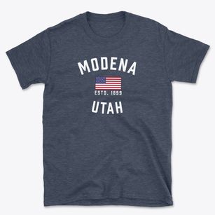 Modena Utah Patriot Basic T-Shirt