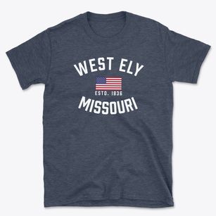 West Ely Missouri Patriot Basic T-Shirt