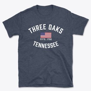 Three Oaks Tennessee Patriot Basic T-Shirt