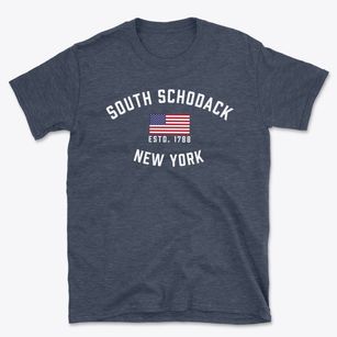 South Schodack New York Patriot Basic T-Shirt