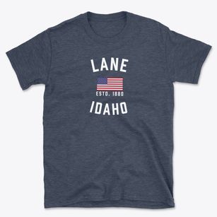 Lane Idaho Patriot Basic T-Shirt