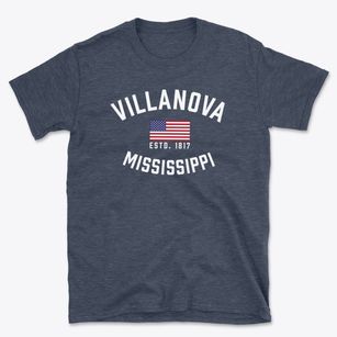 Villanova Mississippi Patriot Basic T-Shirt