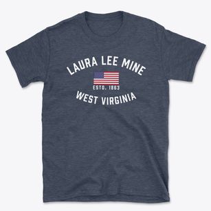 Laura Lee Mine West Virginia Patriot Basic T-Shirt