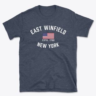 East Winfield New York Patriot Basic T-Shirt