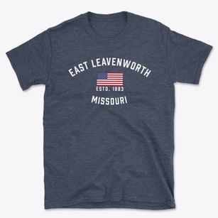 East Leavenworth Missouri Patriot Basic T-Shirt