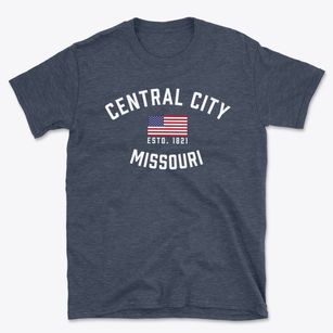 Central City Missouri Patriot Basic T-Shirt