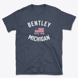 Bentley Michigan Patriot Basic T-Shirt