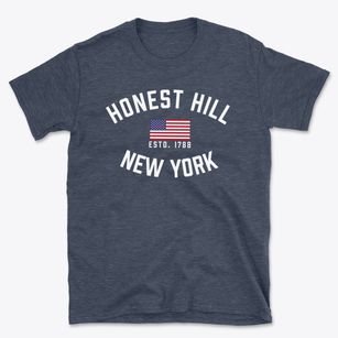 Honest Hill New York Patriot Basic T-Shirt