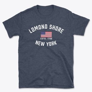 Lomond Shore New York Patriot Basic T-Shirt