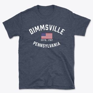 Dimmsville Pennsylvania Patriot Basic T-Shirt