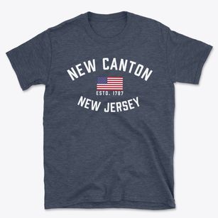 New Canton New Jersey Patriot Basic T-Shirt