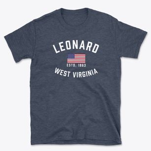 Leonard West Virginia Patriot Basic T-Shirt
