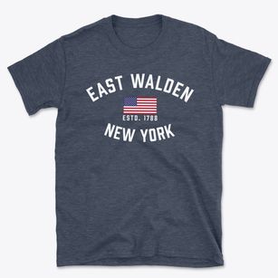 East Walden New York Patriot Basic T-Shirt