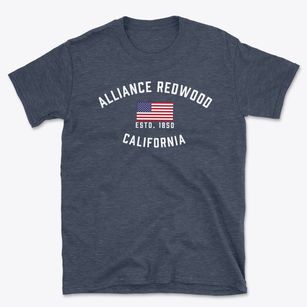 Alliance Redwood California Patriot Basic T-Shirt