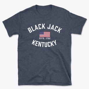 Black Jack Kentucky Patriot Basic T-Shirt