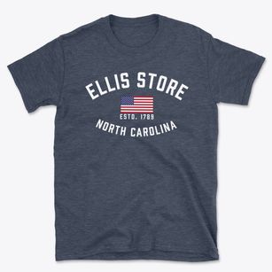 Ellis Store North Carolina Patriot Basic T-Shirt